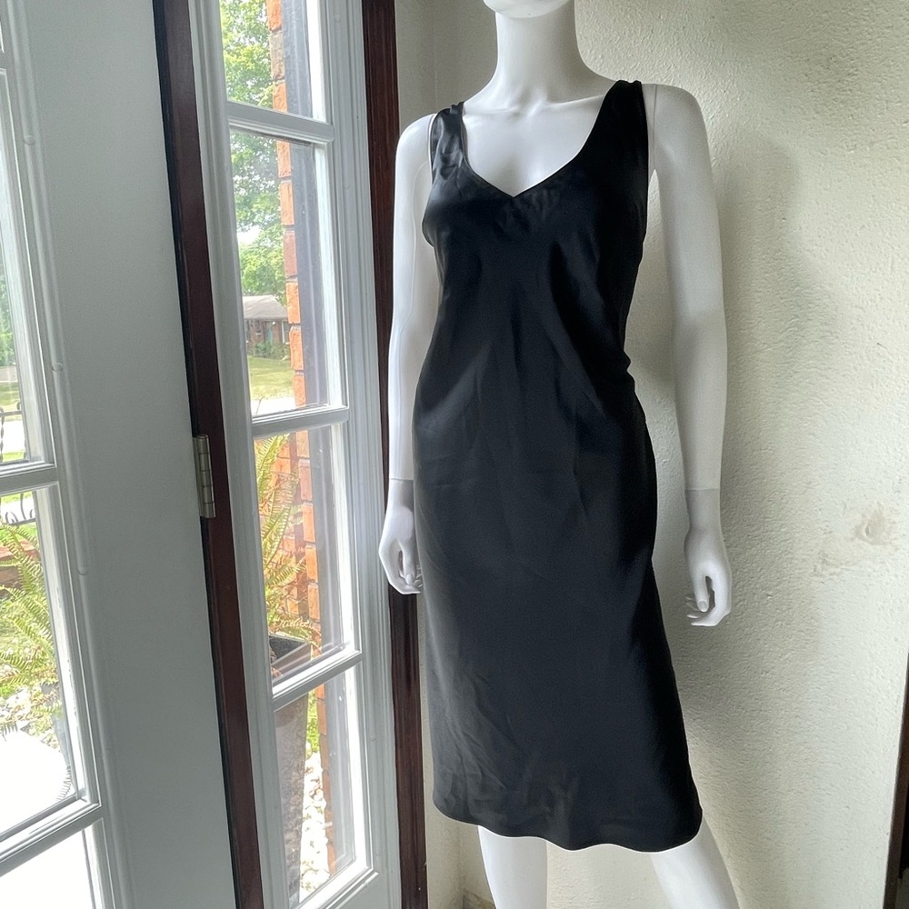 Victoria’s Secret black slip sleep gown